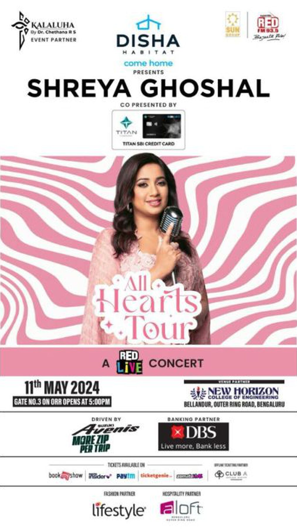 Shreya Ghoshal All Hearts Tour - Bengaluru image number null
